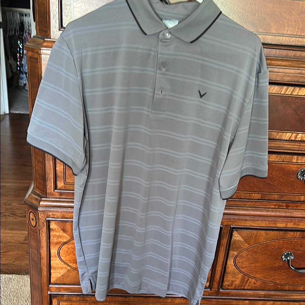 Men's Gray Polo Shirt